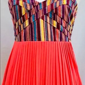 Sabine strapless sweetheart dress size large